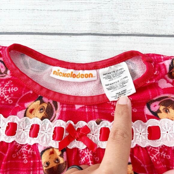 Nickelodeon Dora The Explorer Granny Nightgown - Picture 2 of 3